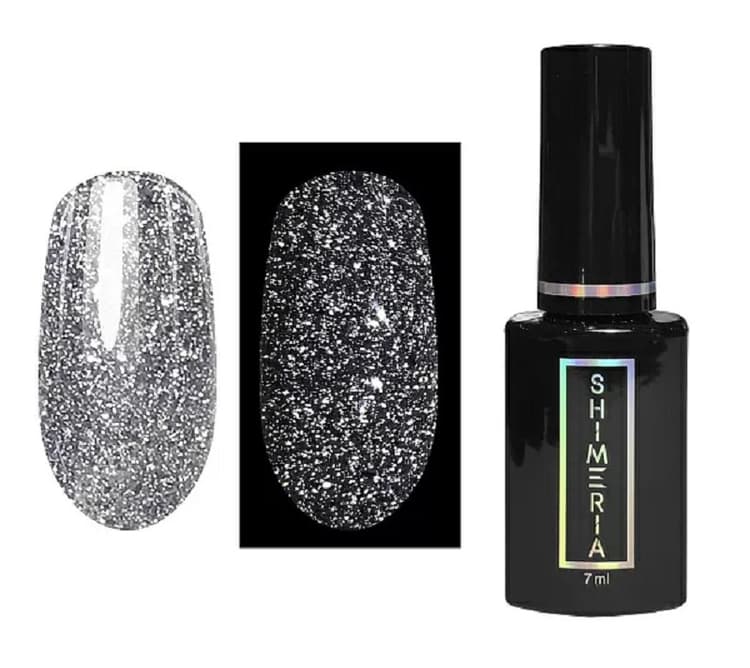 RuNail Гель-лак светоотражающий Shimeria Potal, 7 мл №7653