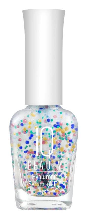 IQ BEAUTY Гиалуроновая сыворотка для увлажнения ногтей и кутикулы/Hyaluronic Serum +AEC, 12,5мл