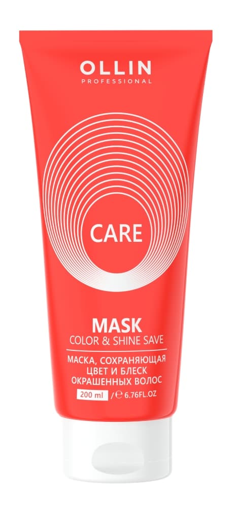OLLIN CARE Маска, сохраняющая цвет и блеск окрашенных волос 200мл
