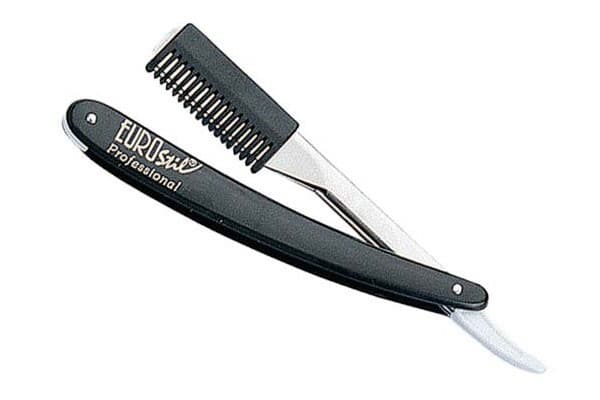 Euro Stil Бритва филир. одностор. с насадкой