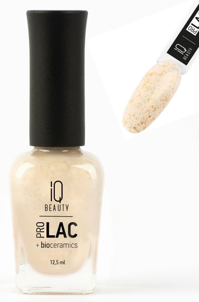 IQ BEAUTY PROLAC Лак для ногтей укрепляющий с биокерамикой 12.5 мл №092 Celebration