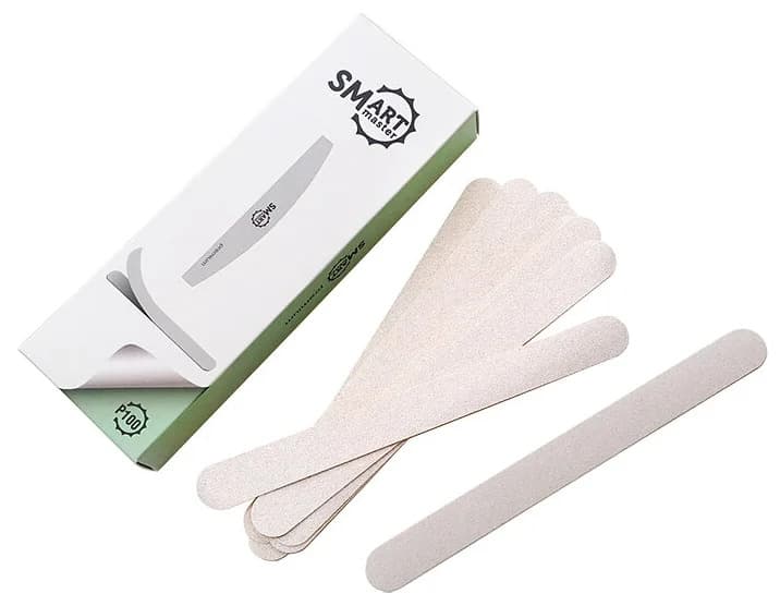 SMART Сменные файлы для пилки MAXI PUSH UP Premium 100 грит белые (25 шт)