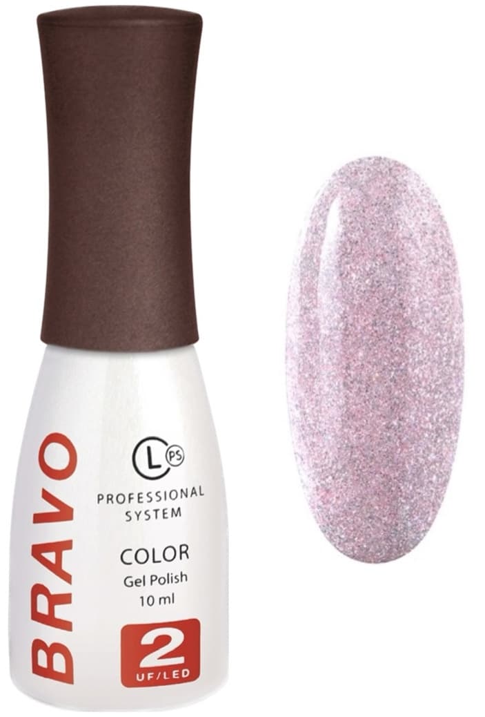 Bravo Гель-лак №393 светоотражающий 10мл 