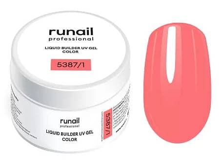 RuNail Жидкий Уф-гель цветной №5387/1, 15 мл