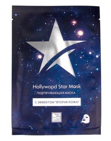 Beauty Style Подтягивающая маска с эффектом "Вторая кожа" Hollywood Star Mask, 30 г.