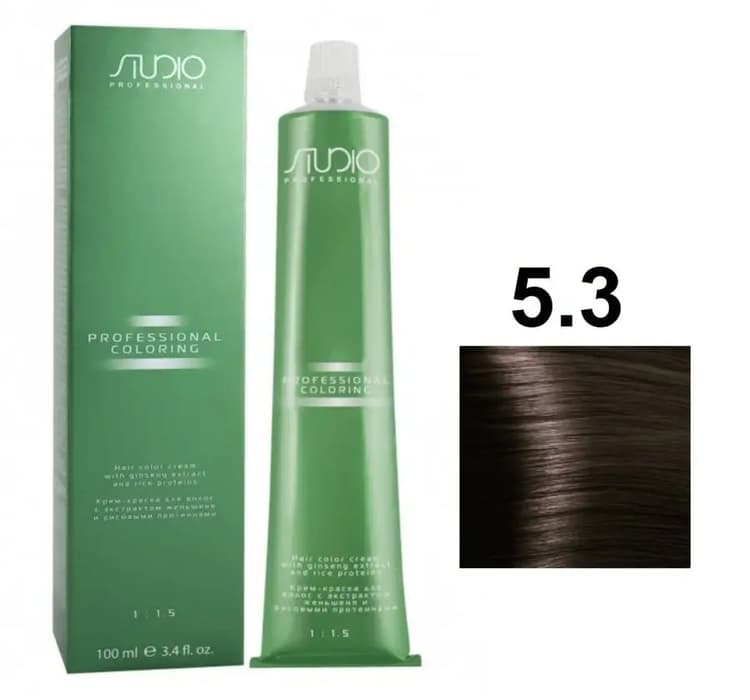 KAPOUS  Studio S 5.3 светлый золотисто-коричневый 100 мл