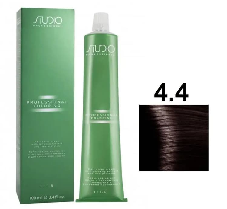 KAPOUS Studio S 4.4 медно-коричневый 100 мл