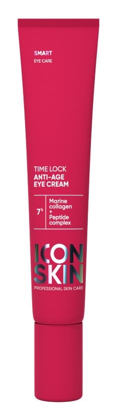ICON SKIN SMART Омолаживающий крем для кожи вокруг глаз с коллагеном и пептидами TIME LOCK 20 мл