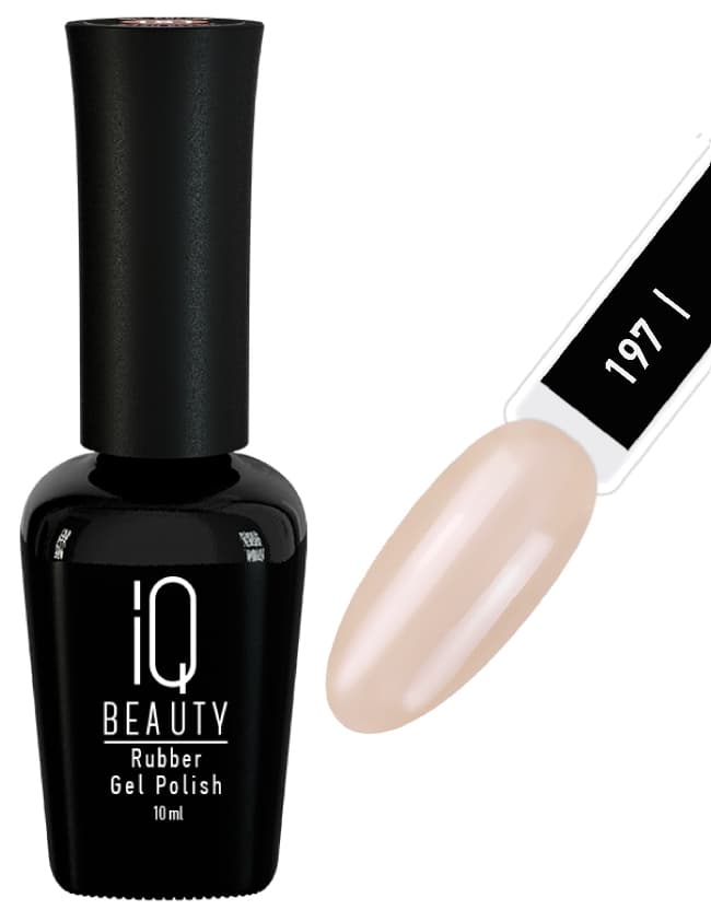 IQ BEAUTY Каучуковый гель-лак с кальцием №197 Riddle Sentiment Осень/Зима 2024 «Riddle» 