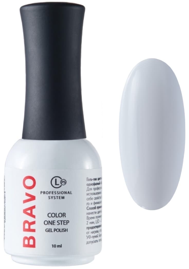 Bravo гель-лак однофазный № 01, 10мл