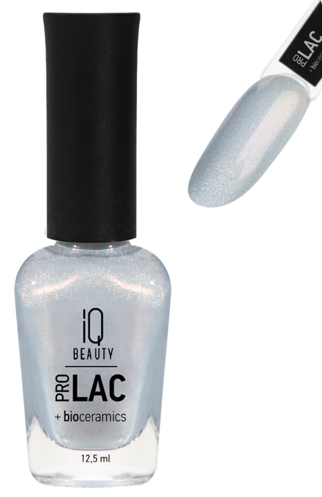 IQ BEAUTY PROLAC Лак для ногтей укрепляющий с биокерамикой 12.5 мл № 050 Hola, Holo!