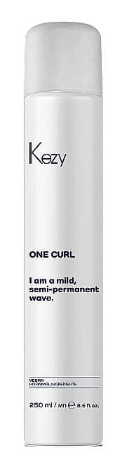 KEZY One Curl Однофазная полустойкая щадящая завивка, 250 мл. 