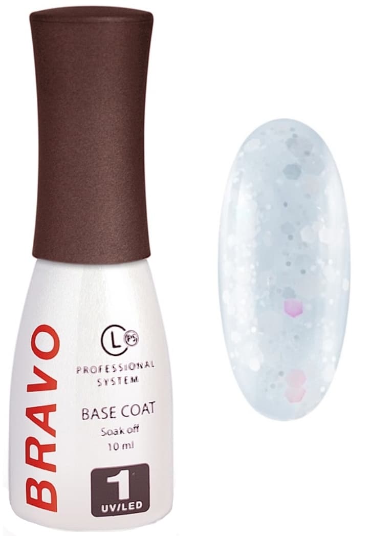 Bravo Цветное базовое покрытие EFFECT 14, ICE 10мл 
