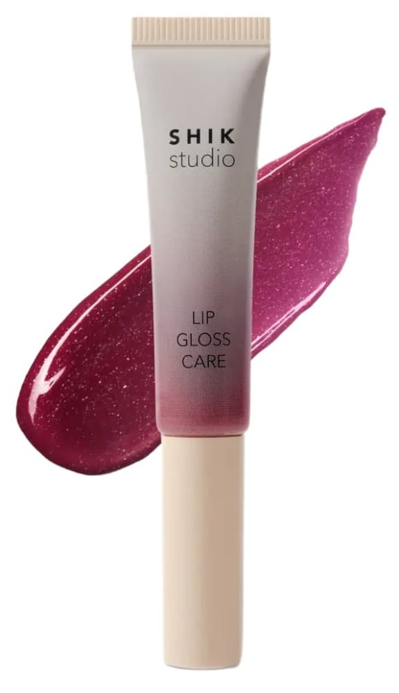 SHIK Блеск для губ ухаживающий Lip gloss care 104 Blackberry, 10 мл