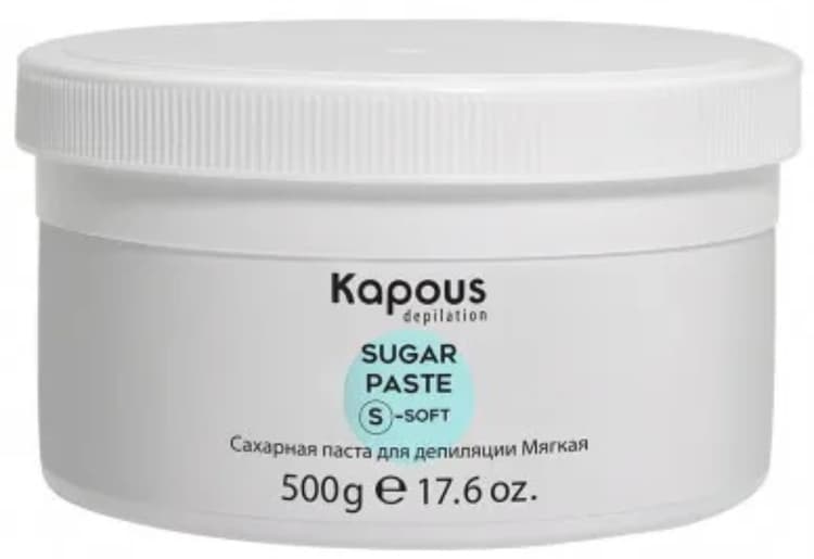 Kapous Depilation Сахарная паста для депиляции, мягкая, 500 гр.