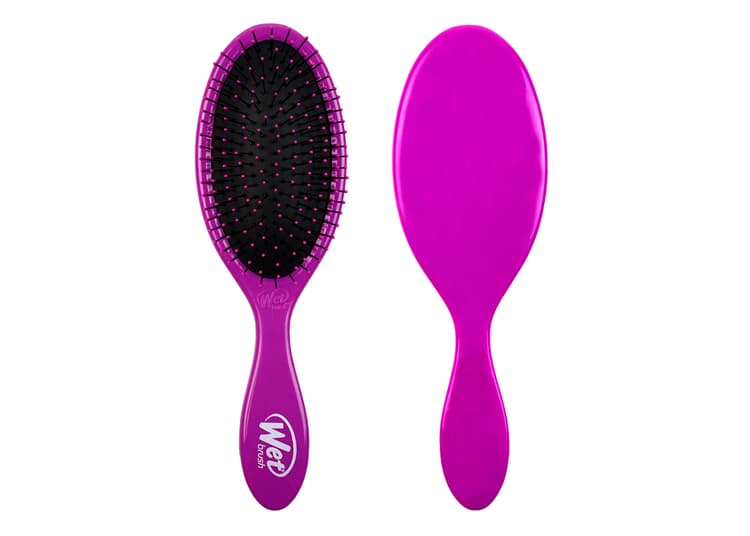 WET BRUSH ORIGINAL DETANGLER PURPLE Щетка для спутанных волос (фиолетовая глянцевая)