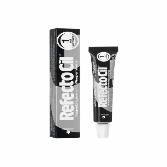 Refectocil Краска для бровей и ресниц 1 черная, 15 мл.