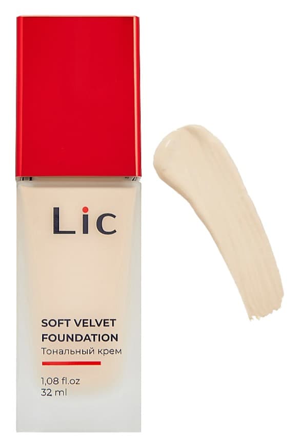 LIC Крем тональный Soft Velvet (01Y) 32 мл