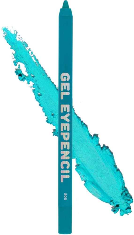 Parisa Карандаш для макияжа глаз GEL EYEPENCIL (808 бирюзовый), 1,2 гр.