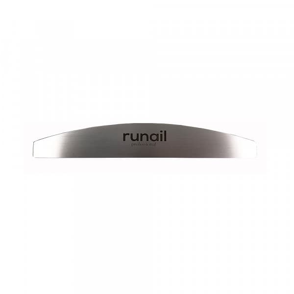 RuNail Пилка-основа металлическая "Полукруг" (Размер: 28*180мм)