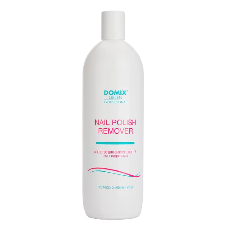 DOMIX Средство для снятия лака c ногтей всех видов лака с ацетоном, 1л