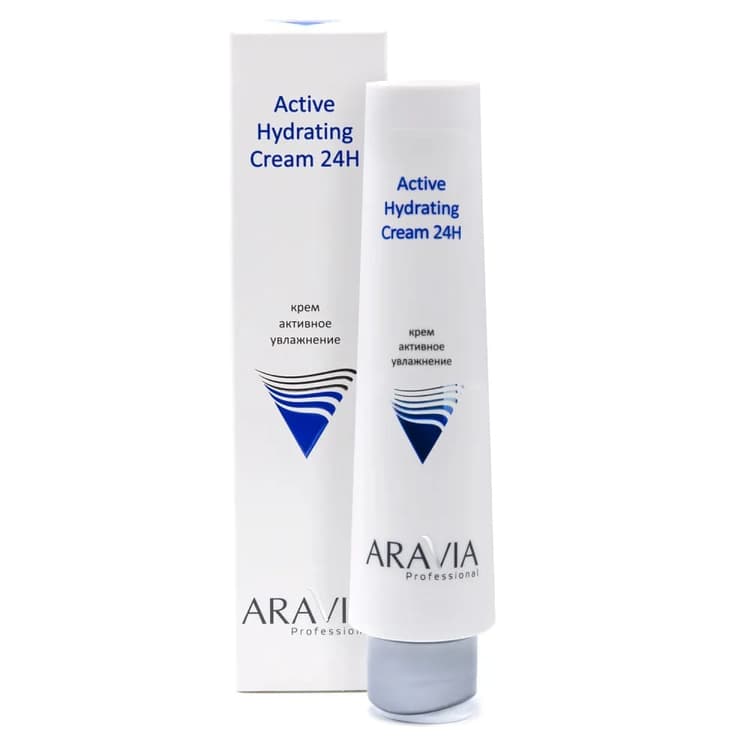 Aravia Крем для лица активное увлажнение Active Hydrating Cream, 100 мл
