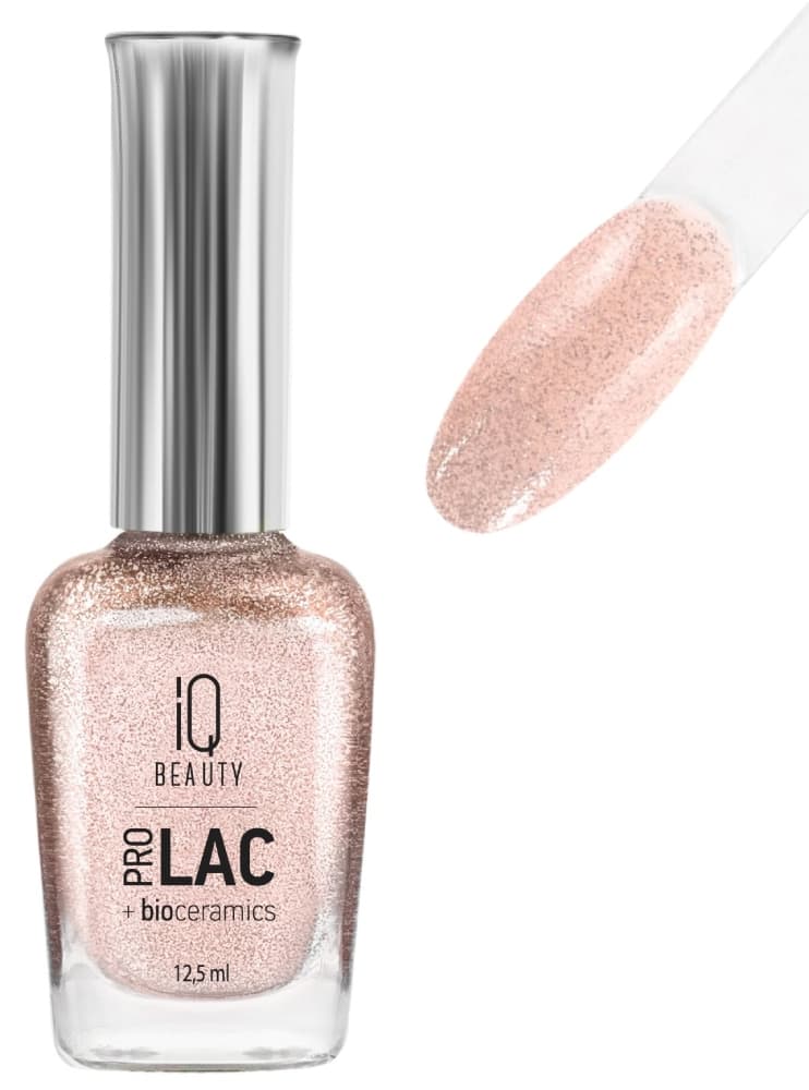 IQ BEAUTY PROLAC Лак для ногтей укрепляющий с биокерамикой 12.5 мл №118 The sixth element
