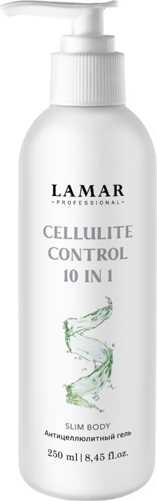LAMAR Антицеллюлитный гель CELLULITE CONTROL 10 IN 1, 250 мл