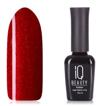 IQ BEAUTY Каучуковый гель-лак с кальцием №105 10 мл. (Influencer,the Emperor’s wife)