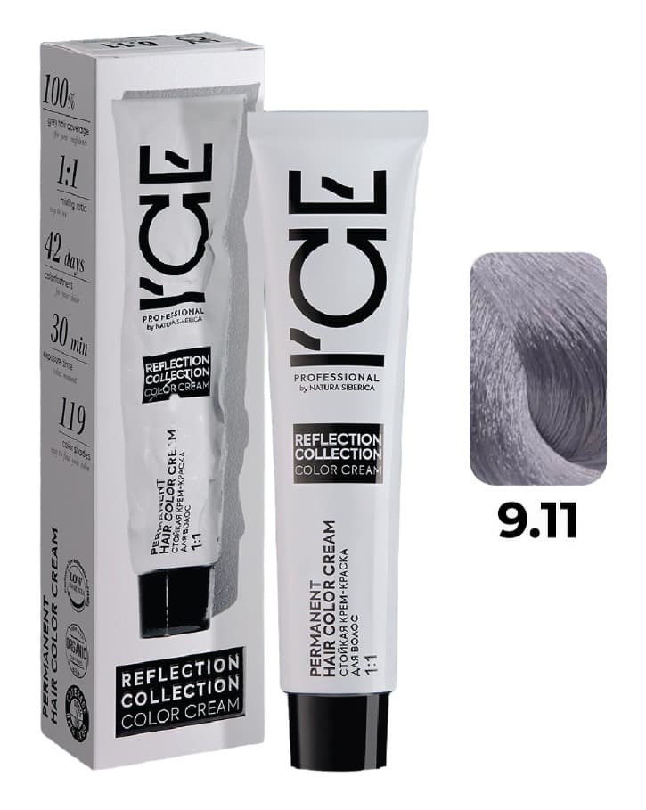 ICE Professional REFLECTION 9.11 очень светлый блонд интенсивно-пепельный 60 мл