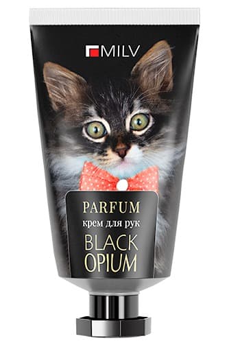 MILV Парфюмированный крем для рук и тела «Black Opium» 40 мл. 