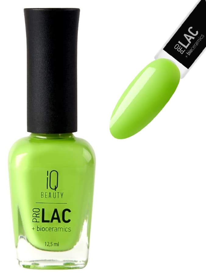 IQ BEAUTY PROLAC Лак для ногтей укрепляющий с биокерамикой 12.5 мл №133 New beginnings