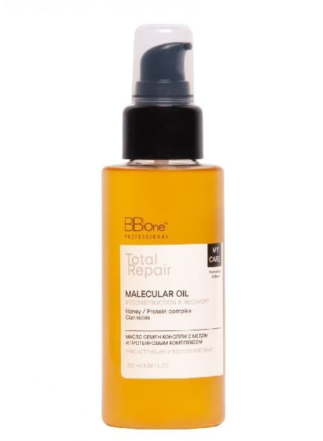 BB One Total Repair Масло семян конопли с медом и протеиновым комплексом 100 мл 