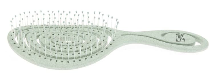Dewal Eco-Friendly щётка продувная, нейлоновые штифты,форма улитка, мятная 
