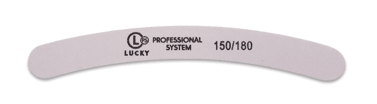 Lucky Пилка для маникюра 150/180 бумеранг 