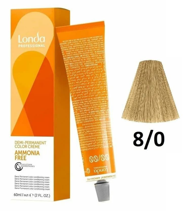 LondaТон Ammonia-Free 8/0 светлый блонд