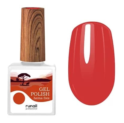 RuNail Гель-лак Gel polish (hema free) №7839, 10 мл.