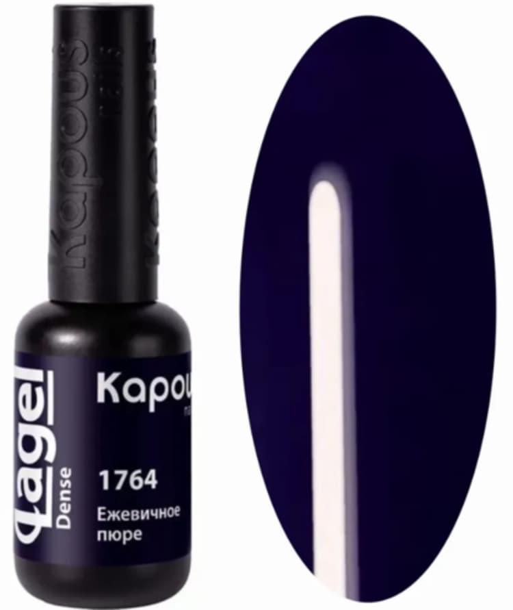 Kapous Nails Гель-лак "Lagel Dense" 1764 Ежевичное пюре, 8 мл