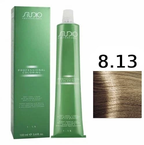 KAPOUS  Studio S 8.13 светлый холодный бежевый блонд 100 мл