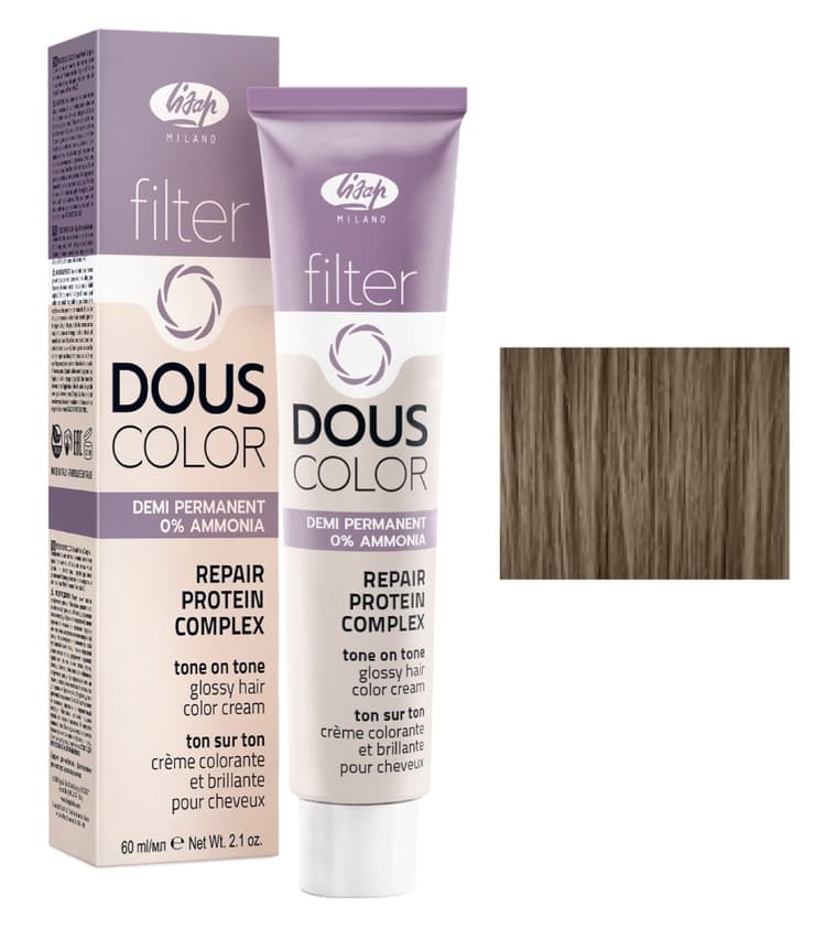 Lisap Filter Douscolor 8/78 светлый блонд мокка -  60 мл