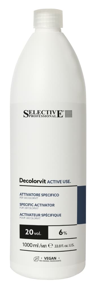 SELECTIVE DECOLOR VIT ACTIVE USE- 6% Специальный активатор 1000 мл