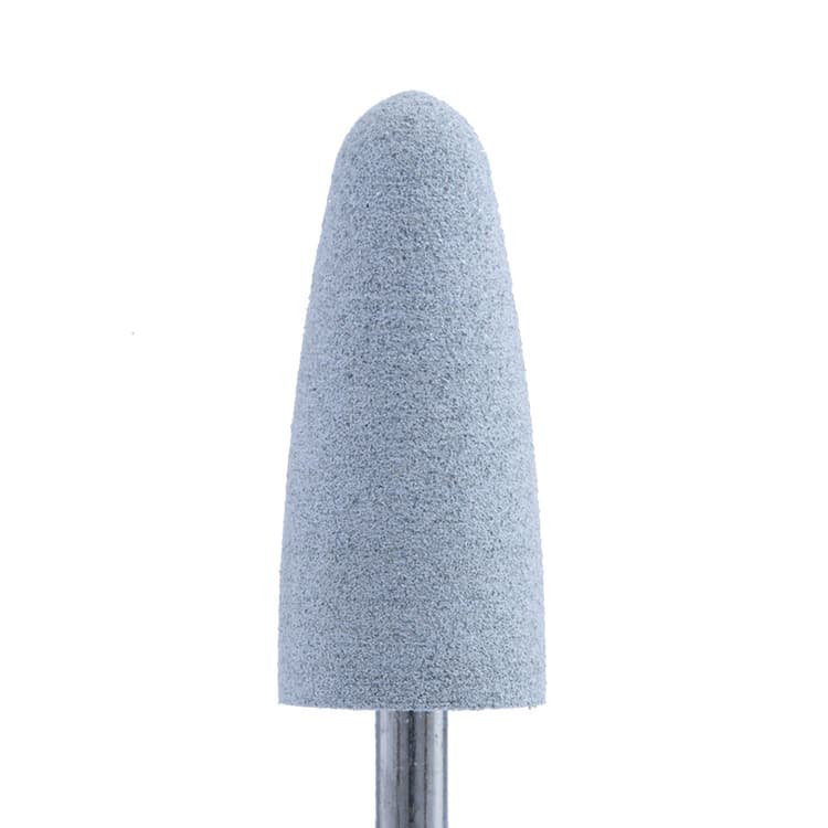Полировщик силикон-карбидный, конус 8мм средний №824, серый