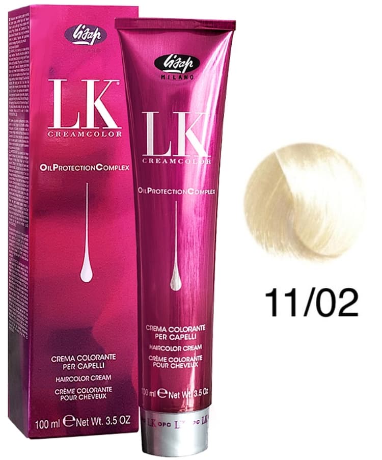 LK OPC 11/02 очень светлый блондин натуральный пепельный экстрасветлый 100 мл
