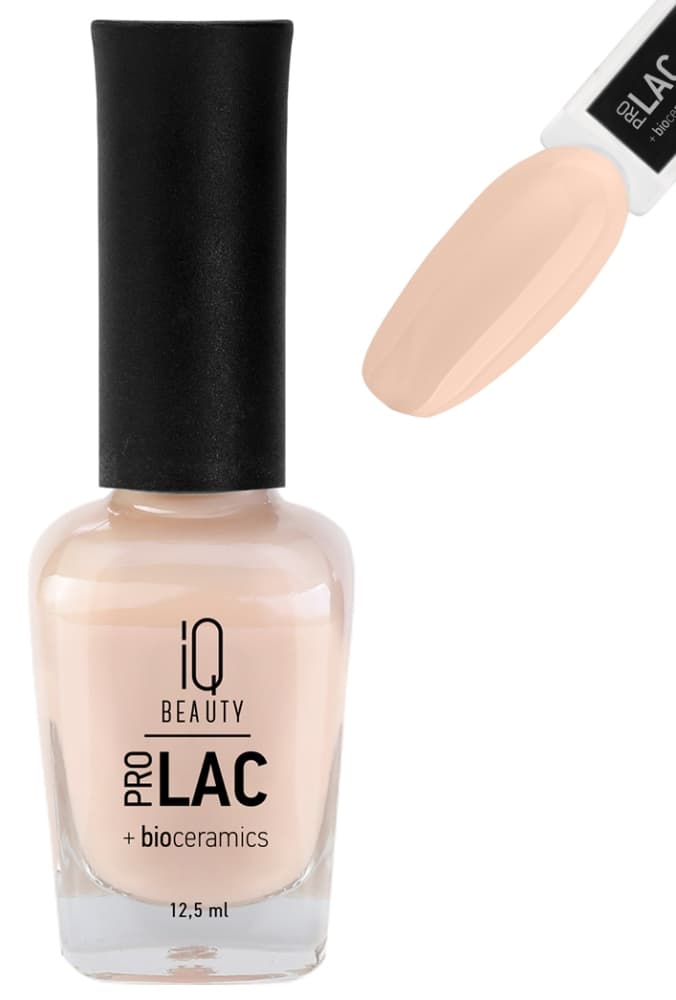IQ BEAUTY PROLAC Лак для ногтей укрепляющий с биокерамикой 12.5 мл № 005
