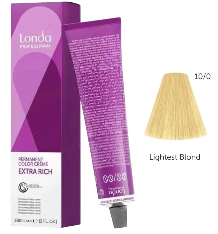 LONDACOLOR 10/0 яркий блонд