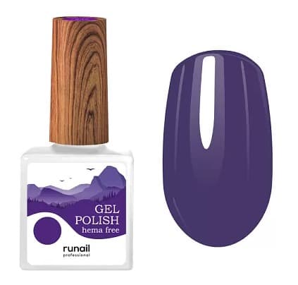 RuNail Гель-лак Gel polish (hema free) №7842, 10 мл.