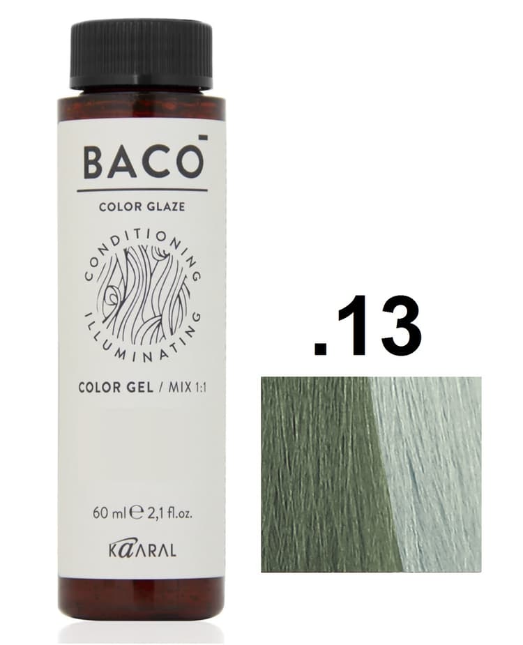 KAARAL Baco Color Glaze .13 матовый серебристый 60 мл 