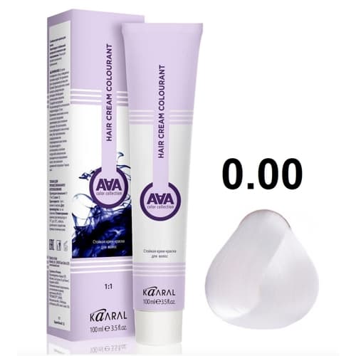 KAARAL AAA Hair crem colorant .00 Нейтральный корректор 100мл
