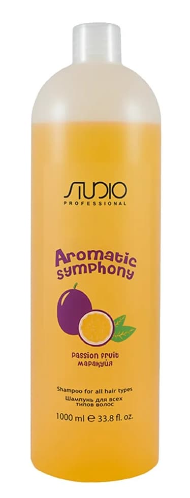 KAPOUS Studio Aromatic Symphony Шампунь для всех типов волос Маракуйя, 1000 мл.