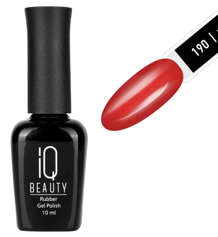 IQ BEAUTY Каучуковый гель-лак с кальцием №190 Wild Jardin - коллекция Jardin